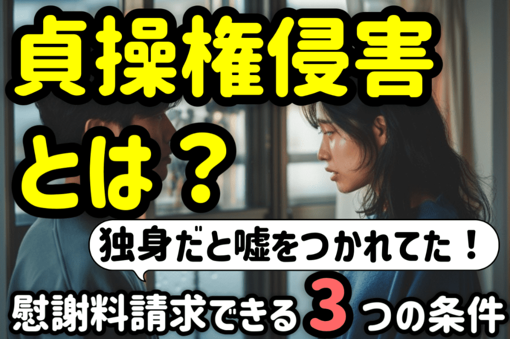 貞操権侵害とは?既婚だと知らなかった場合の訴え方を弁護士が解説